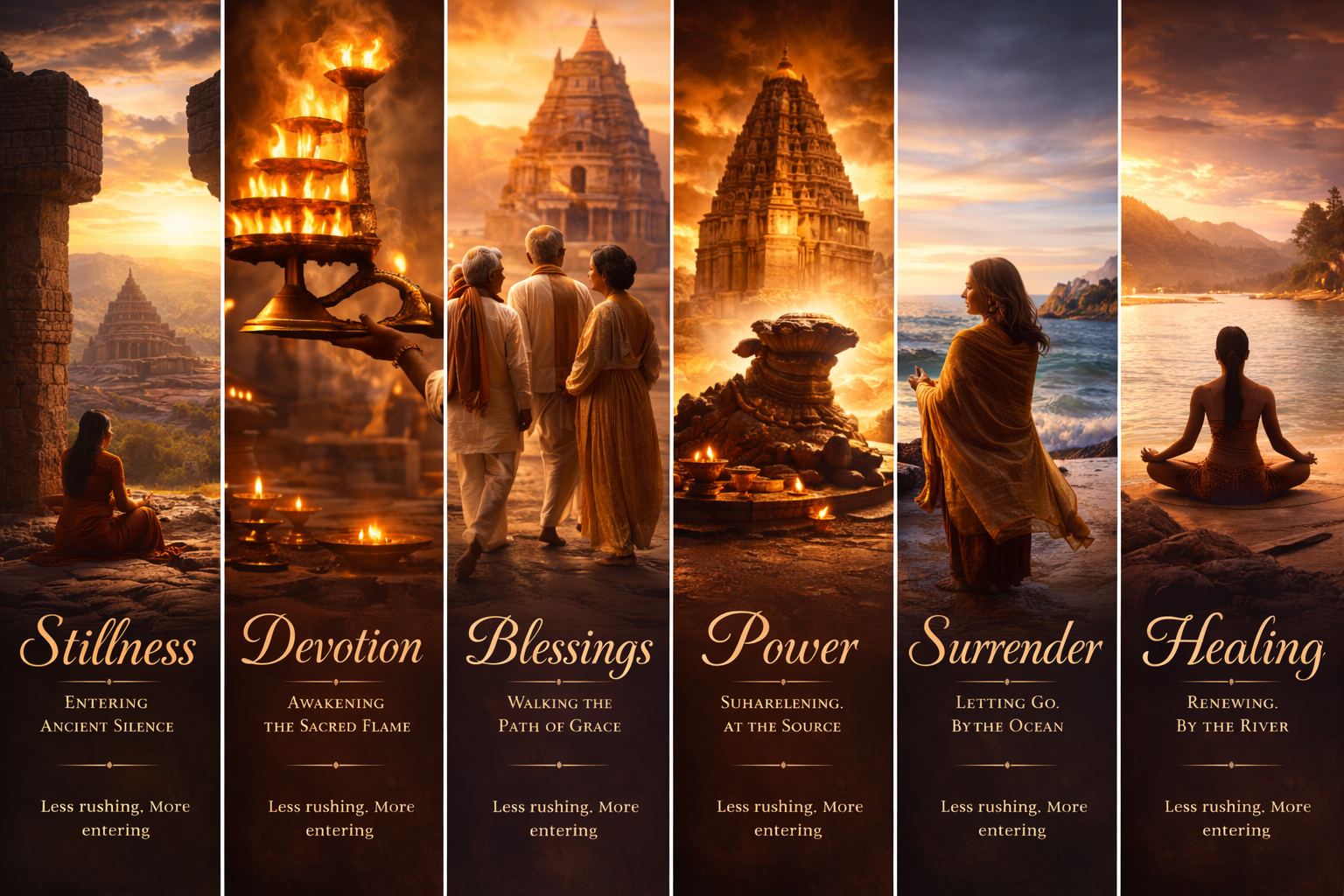 A sacred journey through India's spiritual realms — a Divine Pathway
